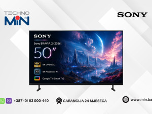 Sony BRAVIA 2 50" 4K UHD LED 4K Processor X1 Google TV (Smart TV)