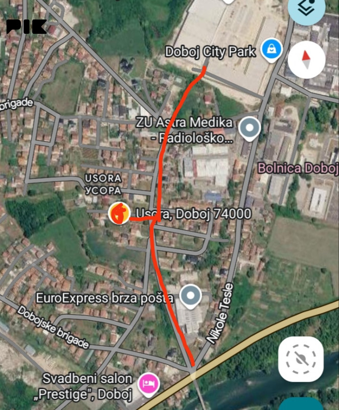 Skladišni prostor 110m2|400m od Doboj City|Usora
