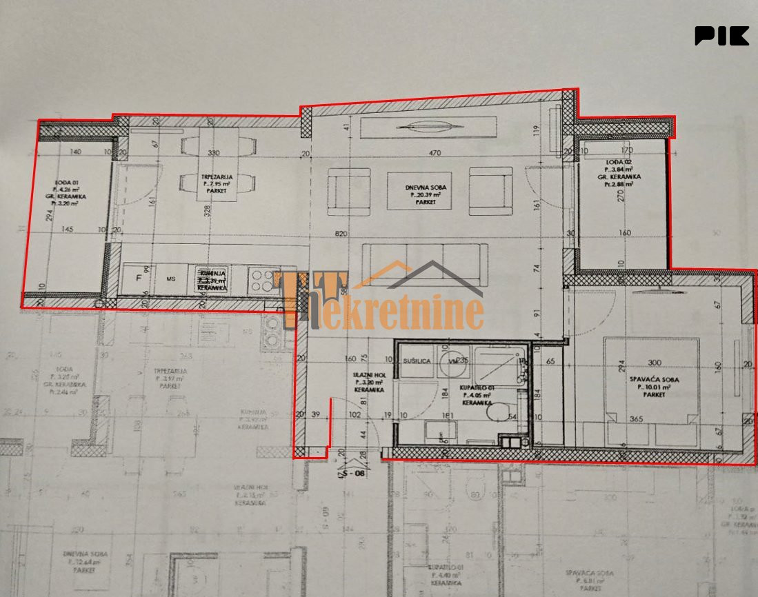 Dvosoban stan 55,07 m2 - Centar 10