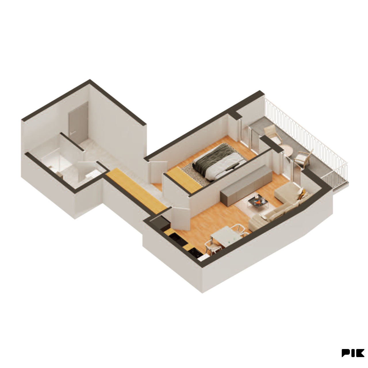 Stan Banja Luka 53.95m2 2