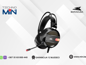 Baracuda BGH-031 CONCH Gaming Slušalice sa mikrofonom, Crne