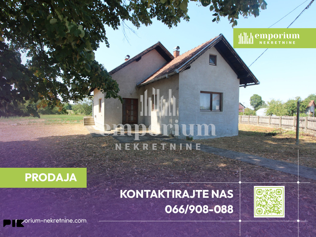 Prizemna kuća na velikoj parceli u Krepšiću ID: 2777/BN