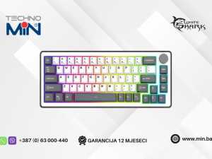 White Shark GK-009252 EXCALIBUR M Gaming USB/Wireless/BT, Bijela