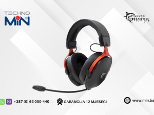 White Shark Gaming Slušalice FOX GH-2445 PC PS4/5 MAC Crno/Crvene