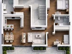 Penthouse - DaVinci - sa parking mjestom photo 1