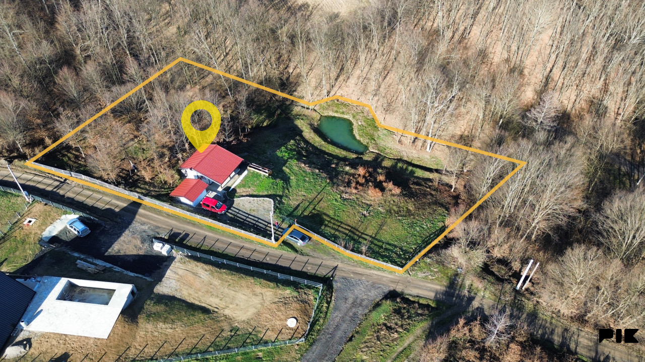 Na prodaju montažna vikendica 30m2, na placu 3458m2, Malo Blaško