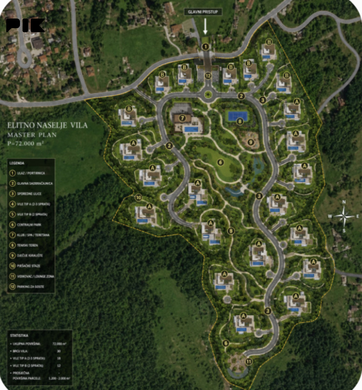 Prodaje se Zemljište Repca-Pale 71000m2 2