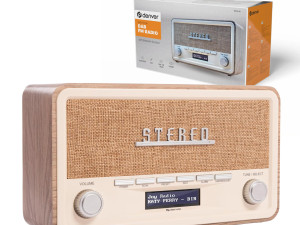 Digitalni radio Denver DAB-18 Light Wood