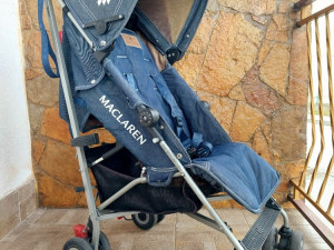DJECIJA KOLICA Bebe KISOBRAN MACLAREN  QUEST  DENIM  blue