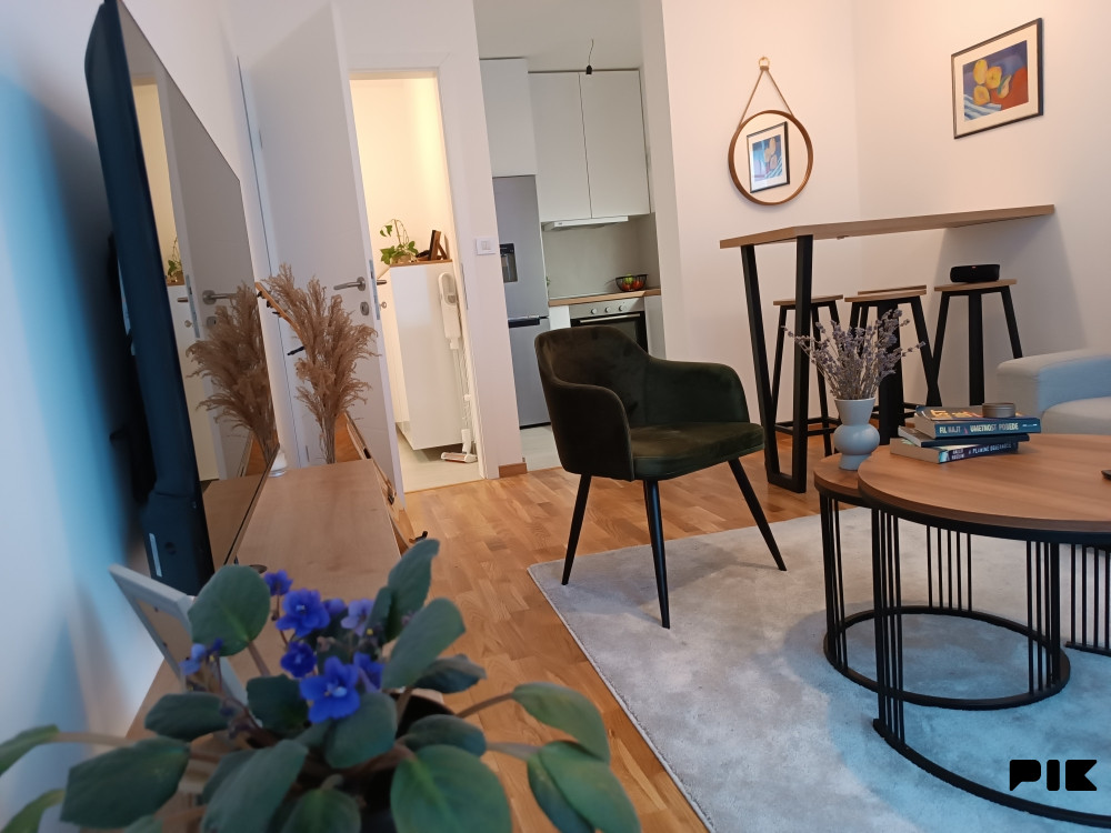 Stan 37m2 Ada City block potpuno namješten