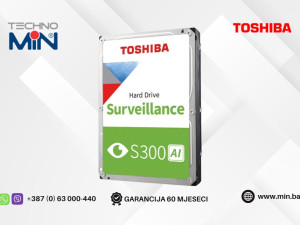 Toshiba 10TB S300 AI HDD 3.5" 7200 RPM MG10A