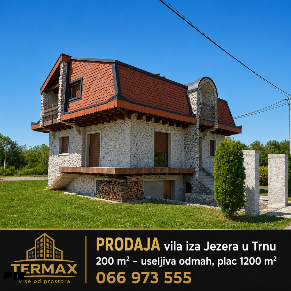 Kuća - vila iza Jezera u Trnu 4