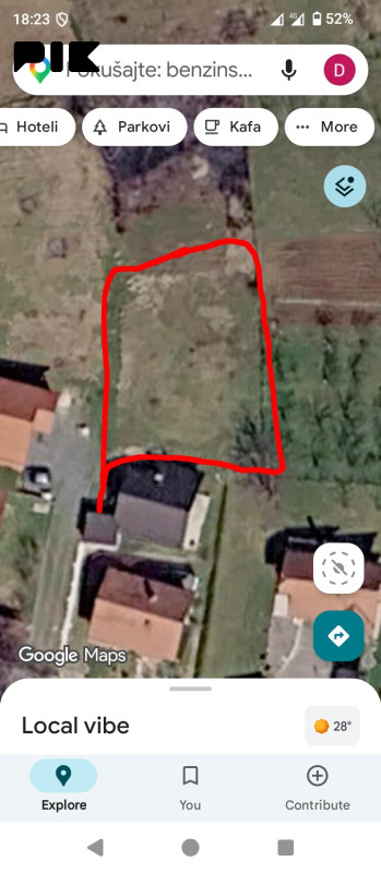 Zemljište Banovići 500m2