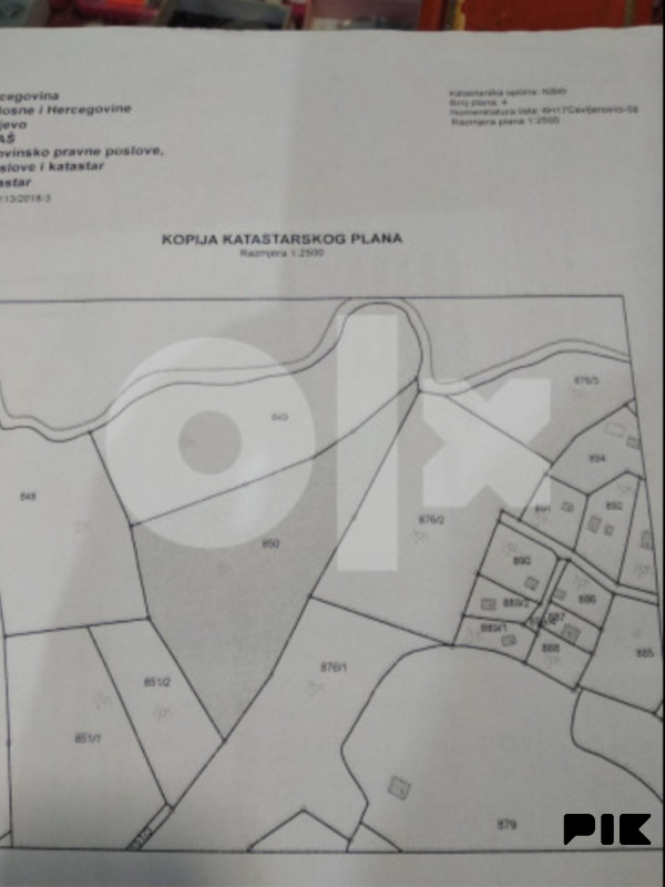 ZEMLJIŠTE NA PRODAJU NIŠIĆKA VISORAVAN
