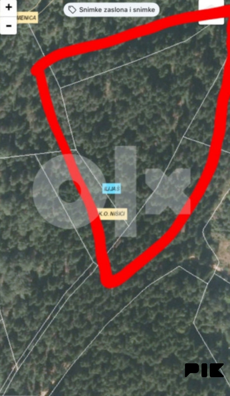 ZEMLJIŠTE NA PRODAJU NIŠIĆKA VISORAVAN 3