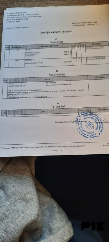 Zemljište Visoko 8