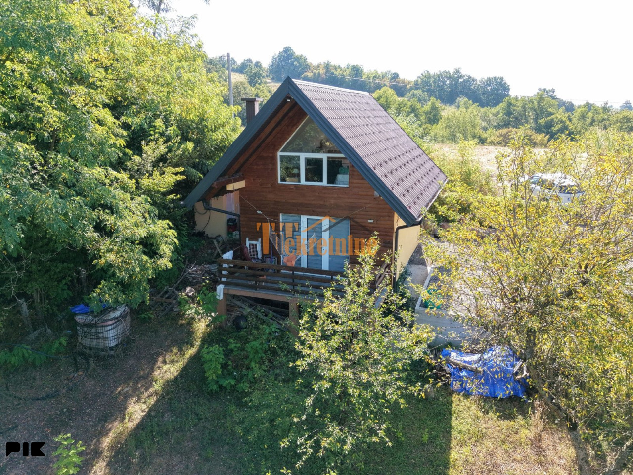 Vikend kuća 75 m2 na placu 1500 m2 - Aleksići 15