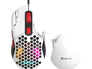Gaming miš X-trike me GM-316 Odvojivi Poklopci Bijeli