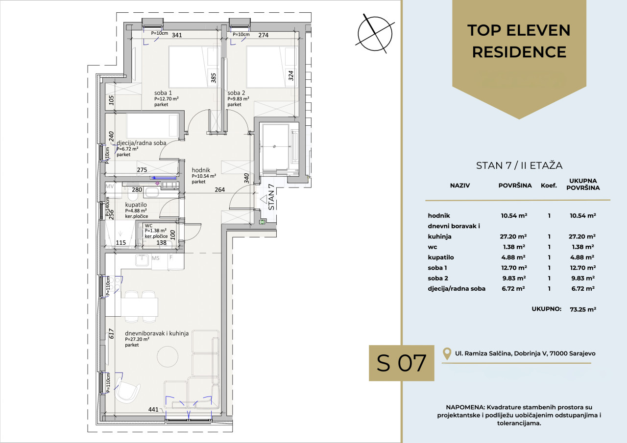 Stan - Novogradnja - Novi grad - Dobrinja - od 39 do 82 m2 24