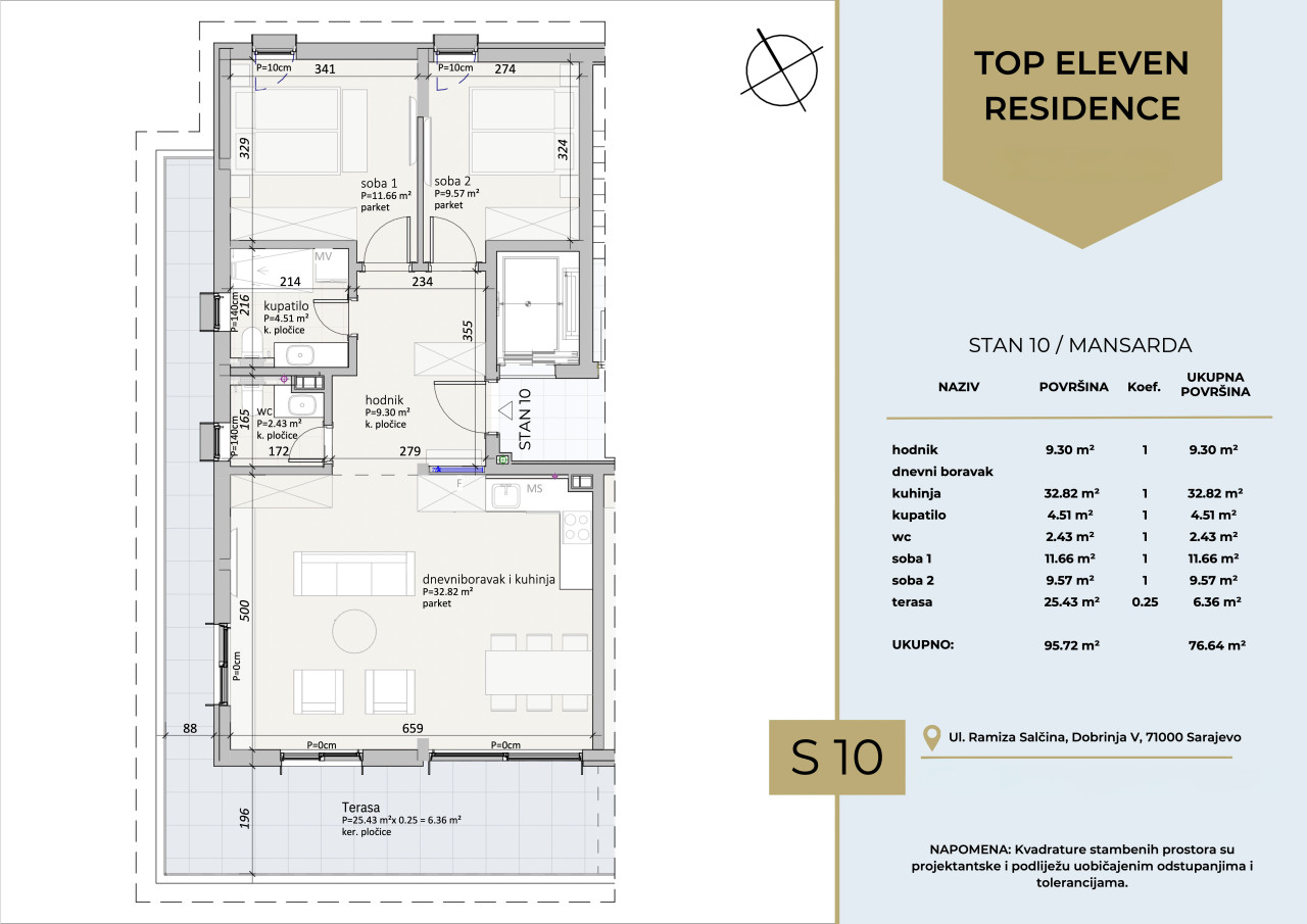 Stan - Novogradnja - Novi grad - Dobrinja - od 39 do 82 m2 27