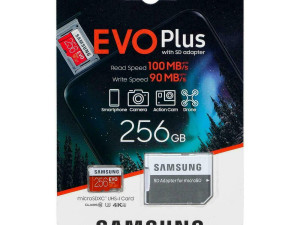 Micro SDXC kartica, 256GB, Evo Plus Samsung UHS 3, 100MBs