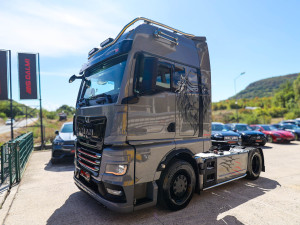 MAN TGX 18.510 Individual S LL Retrader Standklima Safety Kipp