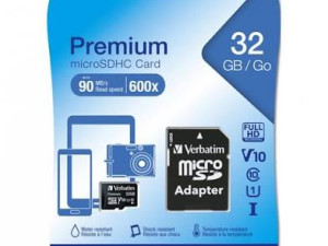 Verbatim Micro SD kartica 32GB Class 10 V10 UHS-I