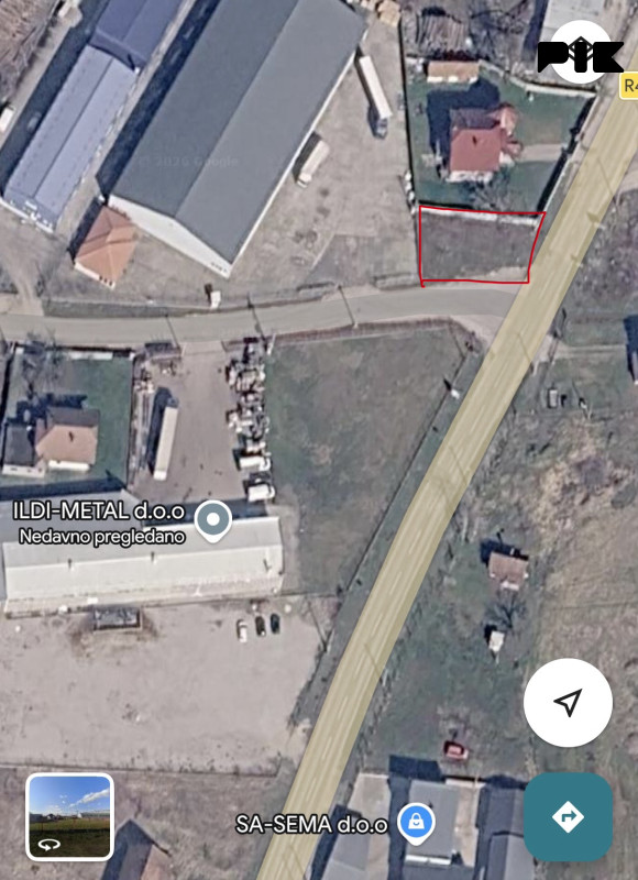 Plac Industrijska Zona Gradačac Ledenice Donje pored puta 11