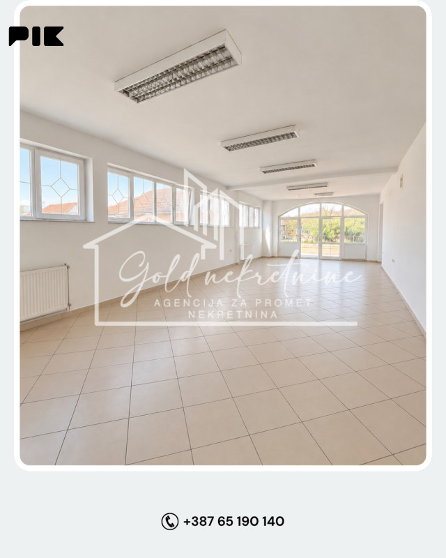 Poslovni prostor 200m2 sa prilazom sa glavne ceste, Glamočani 8