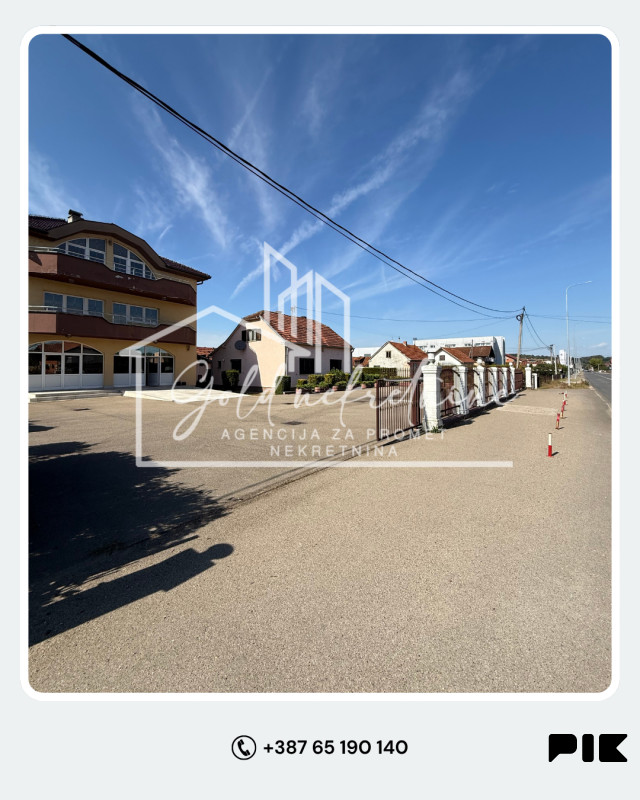 Poslovni prostor 200m2 sa prilazom sa glavne ceste, Glamočani 11