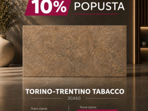 10 % POPUSTA NA ODREĐENE MODELE PLOČICA