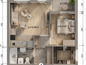 Stan Istocno Sarajevo jednosoban 36m2 photo 1