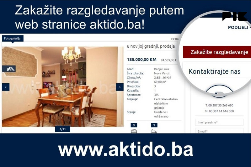 Dvosoban stan, 50m2, kod stadiona Tušanj, Tuzla 3