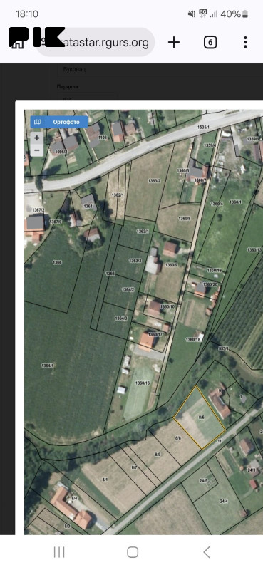 Zemljište Gradiška 1296m2 2