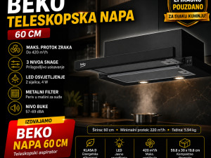 BEKO UGRADBENA/TELESKOP Napa CTB 6250 B