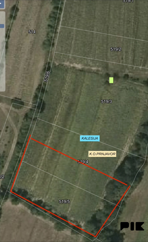 Zemljište Kalesija gradjevinsko 5548 m2