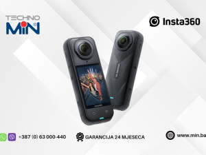 Insta360 X5 Essential Bundle 8K 360 Akciona Kamera Black