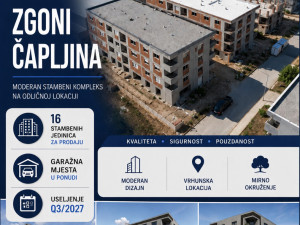 Jednosoban stan Čapljina / u izgradnji