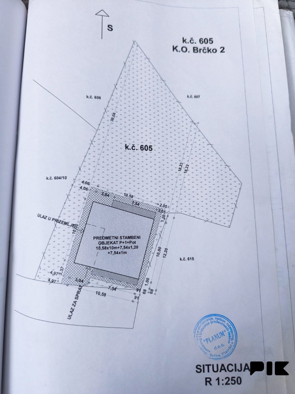 Naselje Brezik-Kuća u izgradnji 243.48m2 na placu 836m2 5