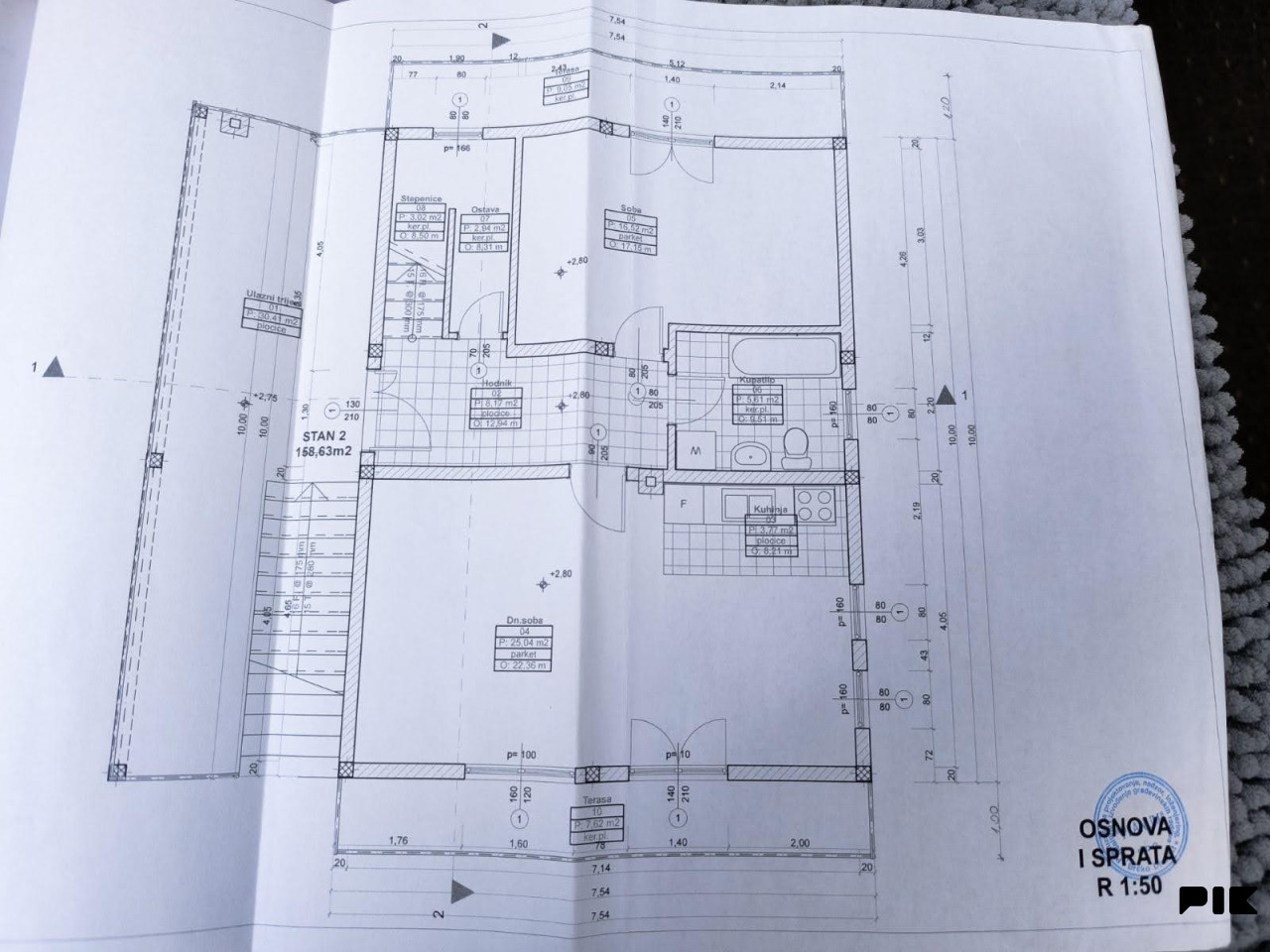 Naselje Brezik-Kuća u izgradnji 243.48m2 na placu 836m2 8