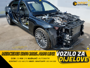 DIJELOVI MERCEDES S KLASA 2025. W223/V223 S350D MJENJAC MOTOR 656