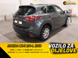 DIJELOVI MAZDA CX-5 2.2 DIZEL 2014. MJENJAC MOTOR SHY1