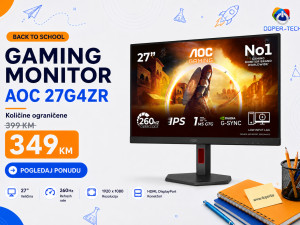 Gaming monitor AOC 27G4ZR 27" 260Hz DOPER B2S