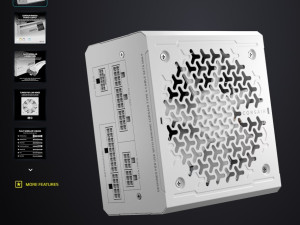 Corsair RM850E White 850W Gold Full modular ATX 3.1