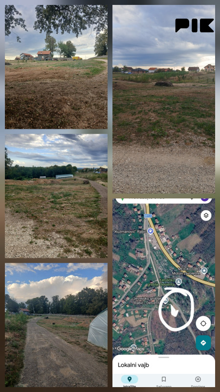 Zemljište Derventa 1000m2