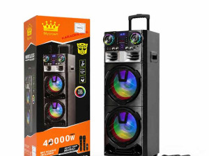 Karaoke zvučnik veliki 4000W Bluetooth  AUX, SD kartica