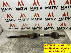 Poluosovina DESNA Peugeot 508 2,0 HDI 2016 9805086480
