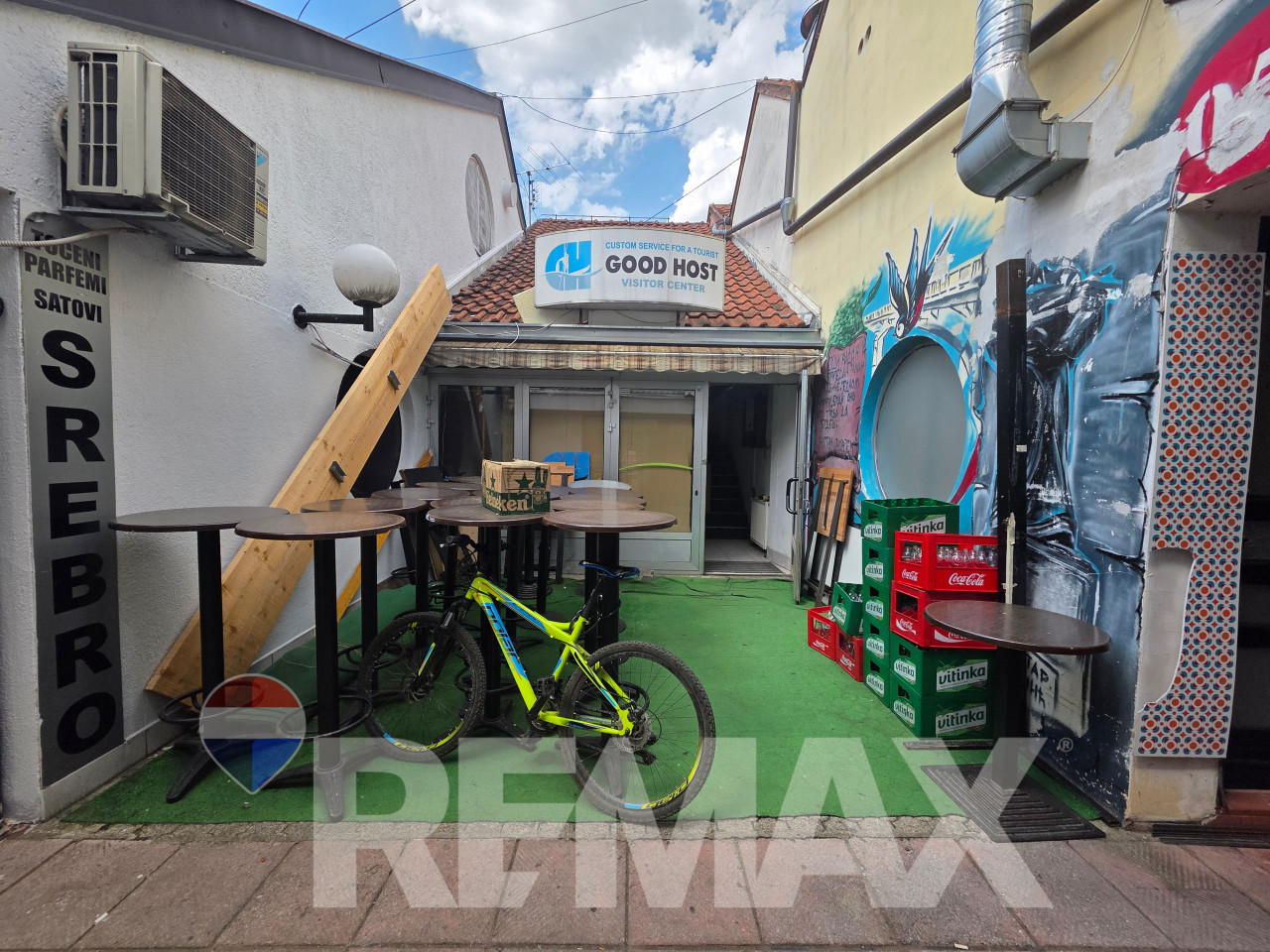 Poslovni prostor 36m2, bašta 16m2, Zanatski centar Jevrejska 2