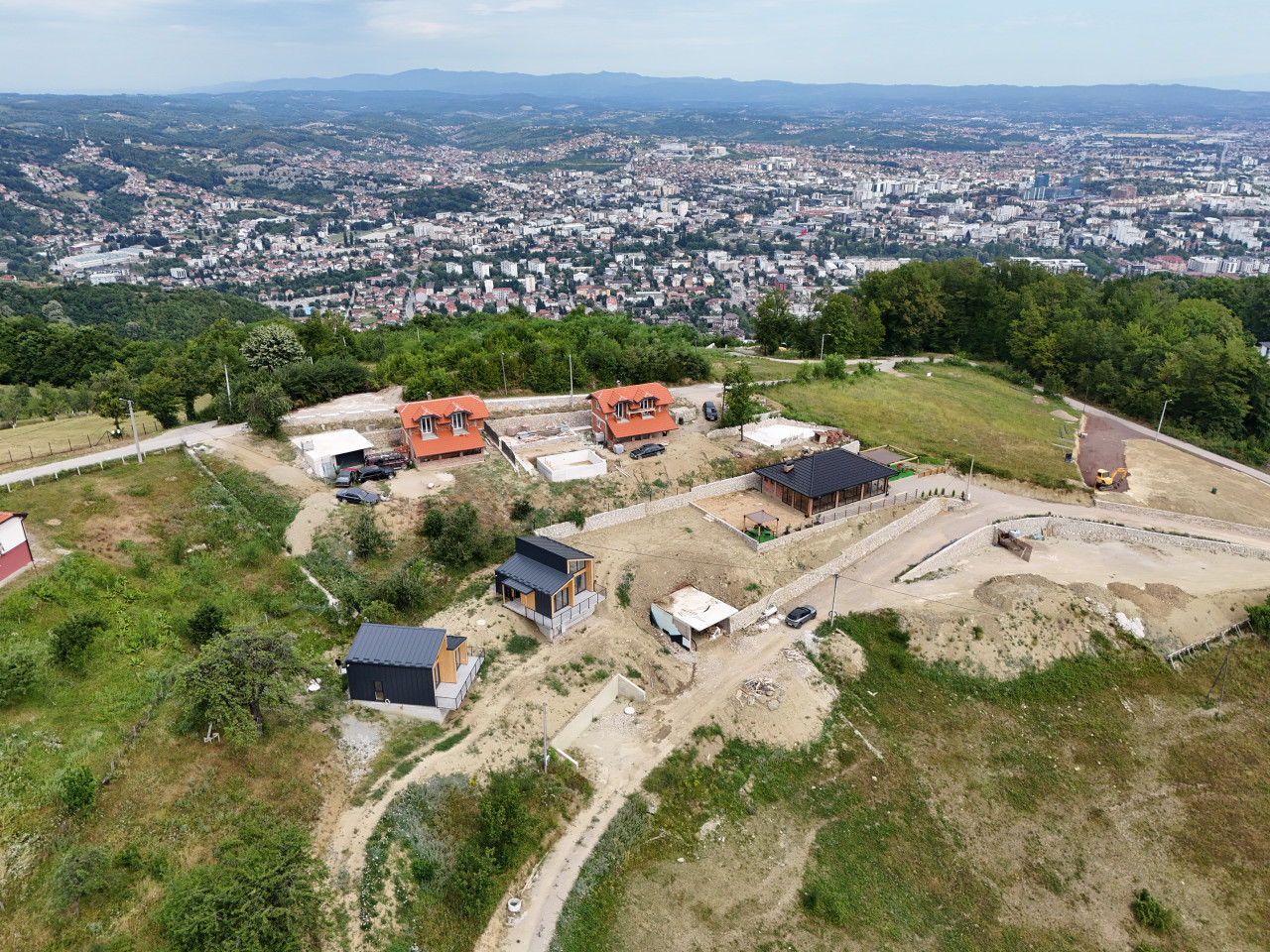 Dva nova objekta Nordikko na placu 904m2, Starčevica, investicija