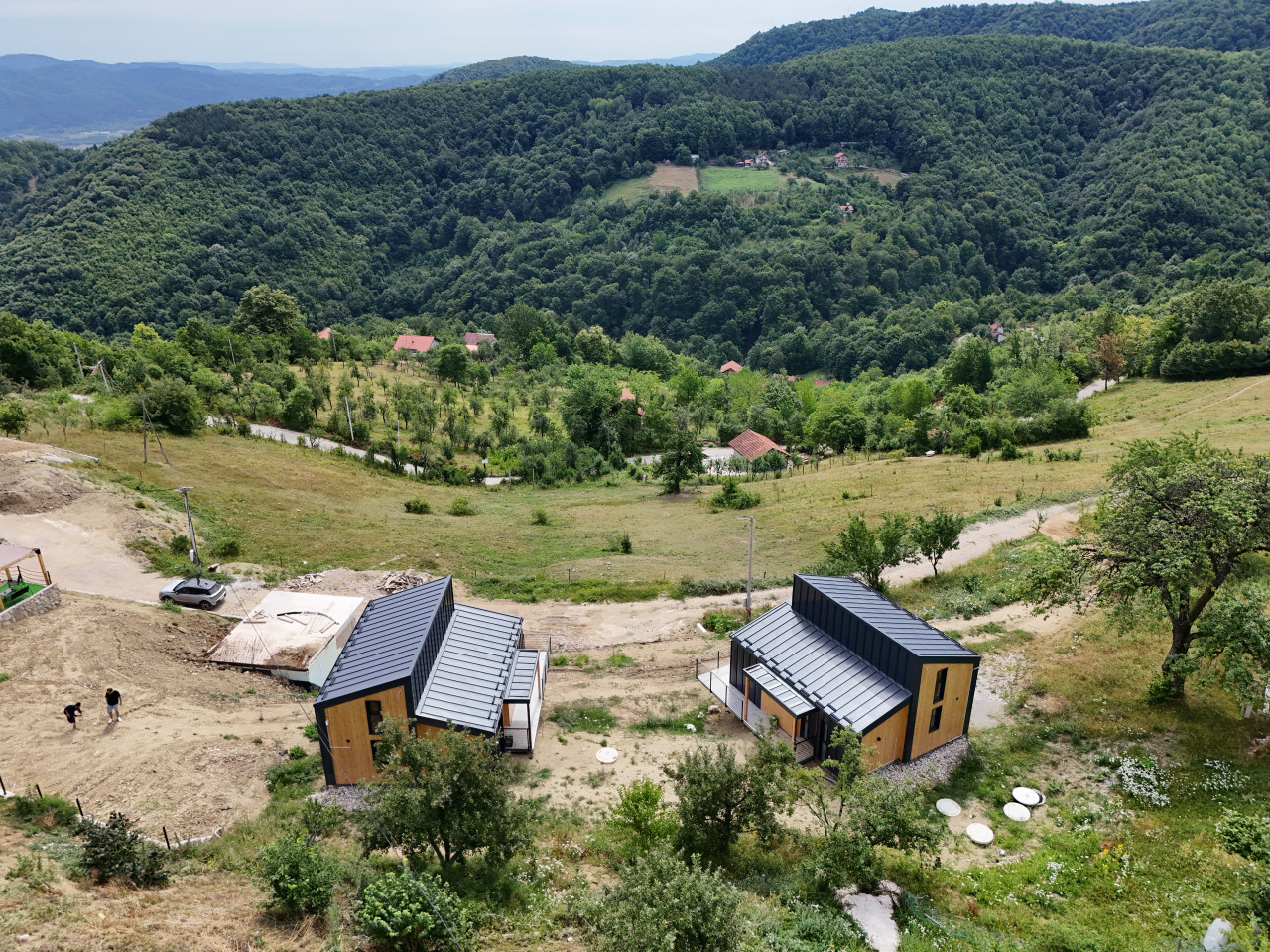 Dva nova objekta Nordikko na placu 904m2, Starčevica, investicija 2